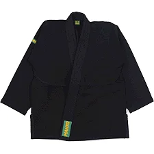 Детское кимоно джиу джитсу MANTO Junior BASIC Youth BJJ GI Black