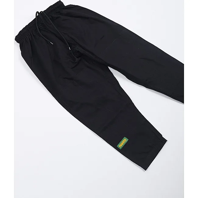 Дитяче кімоно джиу джитсу MANTO Junior BASIC Youth BJJ GI Black