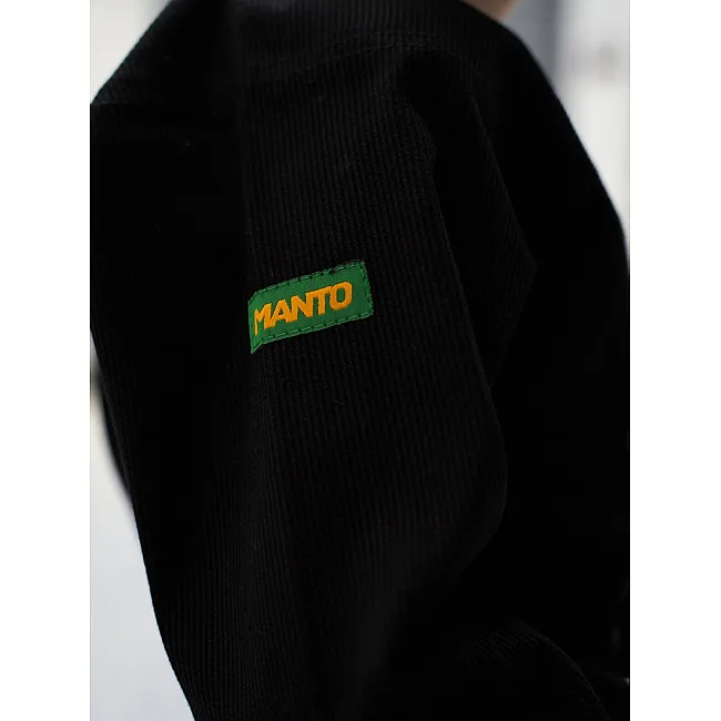 Дитяче кімоно джиу джитсу MANTO Junior BASIC Youth BJJ GI Black