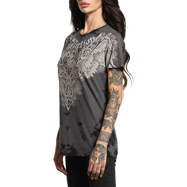 Футболка женская AFFLICTION Eternal Throne Tee