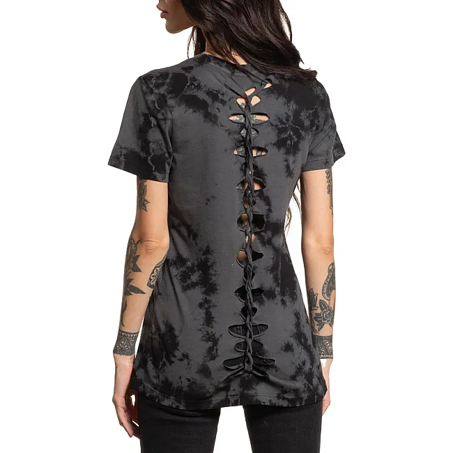 Футболка женская AFFLICTION Eternal Throne Tee