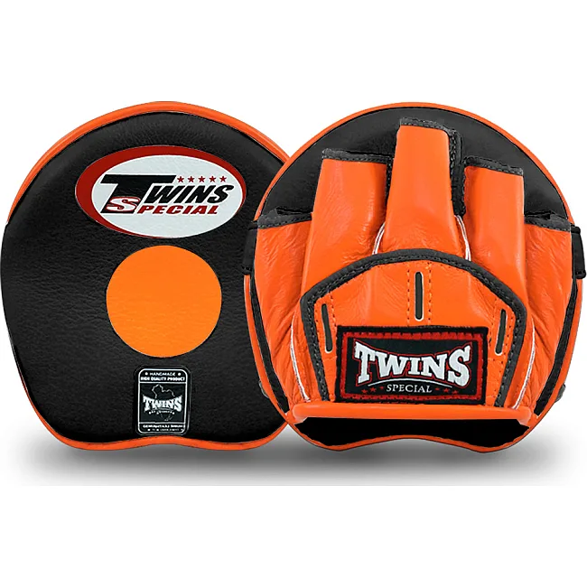 Лапы для бокса TWINS PML13 Black Orange