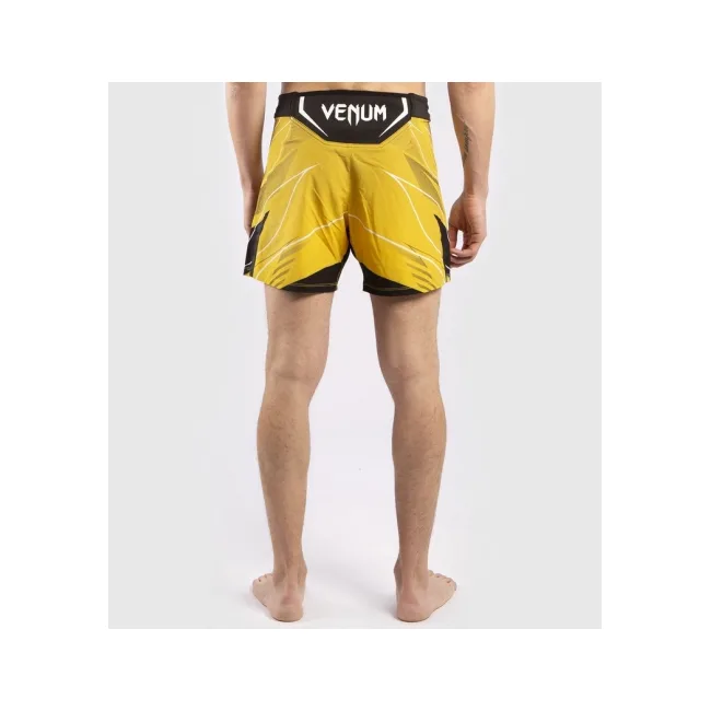 Легкие шорты для ММА VENUM Authentic UFC FightNight Short Fit Pro Line Yellow