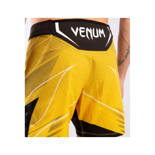 Легкие шорты для ММА VENUM Authentic UFC FightNight Short Fit Pro Line Yellow