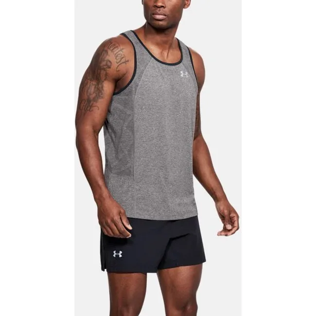 Майка Under Armour Threadborne Swyft Singlet Charcoal
