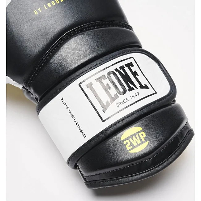 Перчатки для бокса LEONE Tecnico Black Yellow