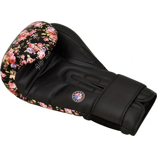 Перчатки для бокса RDX FL5 Floral Black