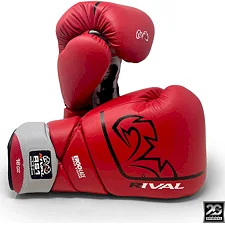 Рукавички для боксу RIVAL RS1 Leather Pro Red
