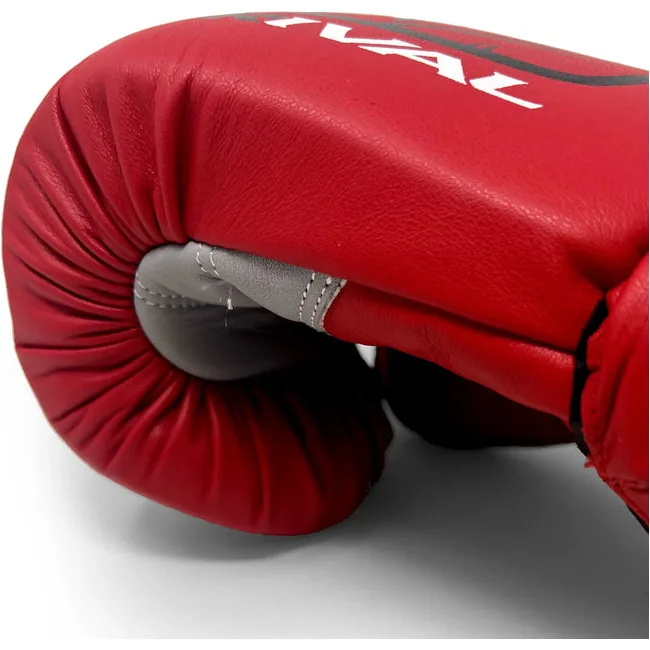 Перчатки для бокса RIVAL RS1 Leather Pro Red