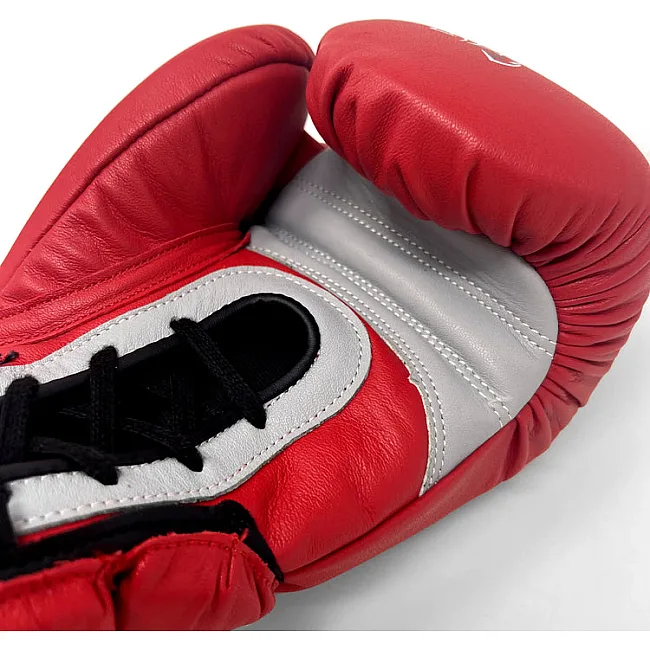 Перчатки для бокса RIVAL RS1 Leather Pro Red