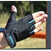 Рукавиці для фітнесу MADMAX MFG-251 Rainbow Turquoise