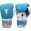 Перчатки снарядные TITLE Boxing Gel World V2T Light Blue White