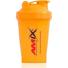 Пластиковый шейкер Amix Shaker Mini 400ml Neon Orange