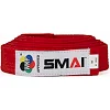 Пояс для кимоно Smai Delux Version с лицензией WKF (красный)