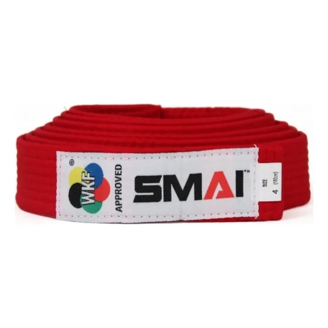 Пояс для кимоно Smai с лицензией WKF