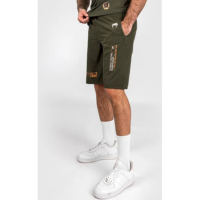 Шорти спортивні VENUM UFC Adrenaline Fight Week Men's Performance Khaki Bronze