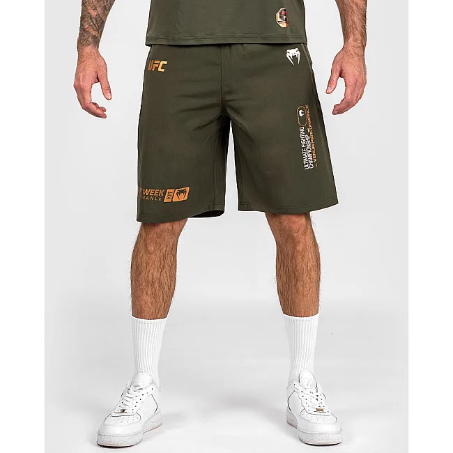 Шорти спортивні VENUM UFC Adrenaline Fight Week Men's Performance Khaki Bronze
