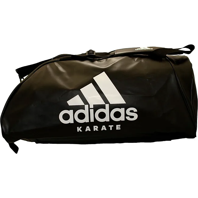 Сумка-рюкзак з логотипом Adidas Karate (чорна)