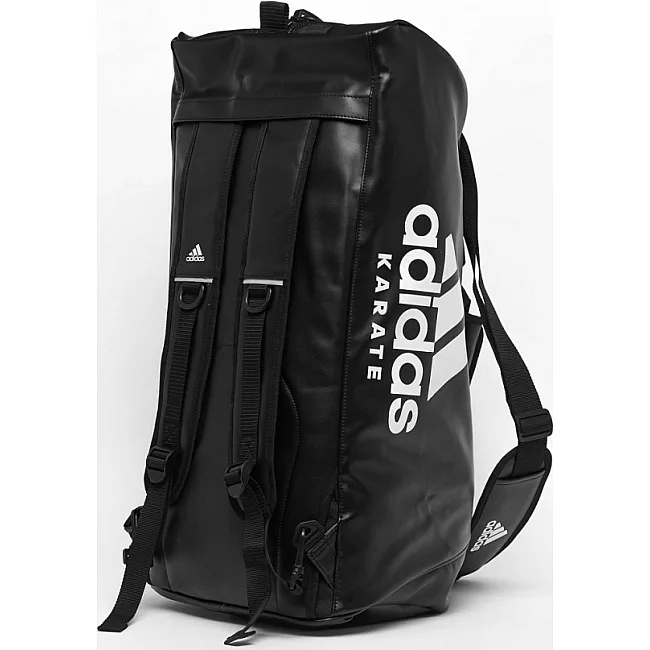 Сумка-рюкзак з логотипом Adidas Karate (чорна)
