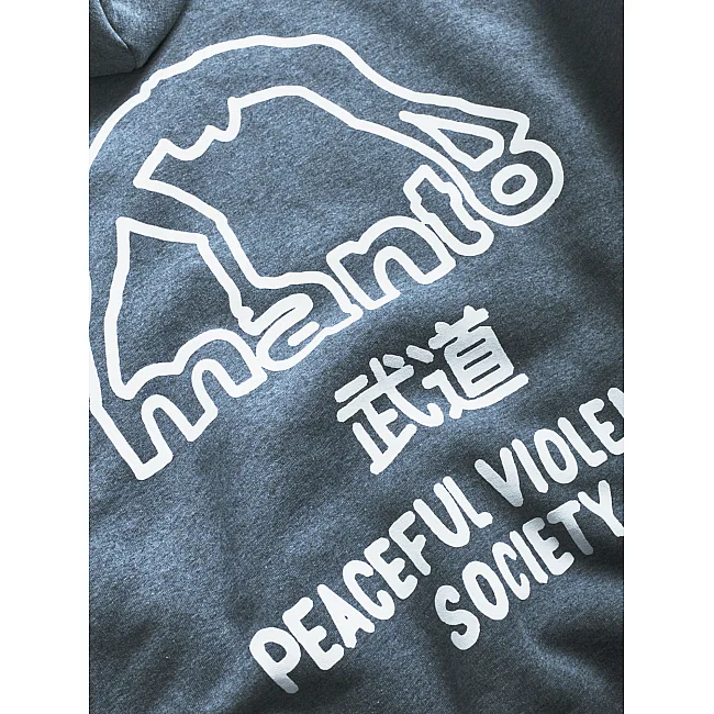 Толстовка MANTO Society Oversize Heather Blue
