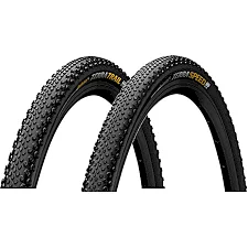Велопокрышка CONTINENTAL Terra Speed ProTection - 28" | 700 x 40C | 28 x 1.50, черная, складная, skin