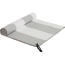 Полотенце для пляжа и бассейна из микрофибры SAILBOLAT BEACH TOWEL T-SCT (Серый-белый)
