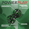Масажний м'яч подвійний PowerPlay PP-4353 Epp foam peanut ball (d12*24cm.) Чорно/Зелений