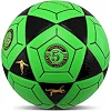 Футбольный мяч WINSTAR FB-00040 (Салатовый-черный)
