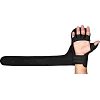 Тренувальні рукавиці RDX GRAPPLING GLOVES SHOOTER NEW AURA F17 чорний, синій