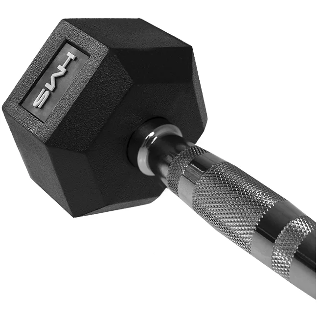 Гантель шестигранный HMS HEX PRO, 12 кг