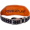 Пояс для тяжелой атлетики PowerPlay 5086 кожаный Черно-коричневый