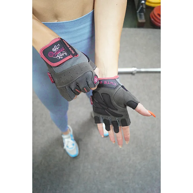 Перчатки для фитнеса Power System PS-2560 Cute Power женские Pink