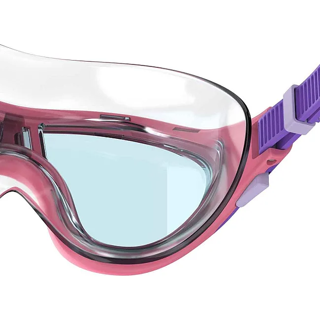 Очки для плавания Speedo JUNIOR BIOFUSE 2.0 MASK розовый, фиолетовый (для детей) One Size