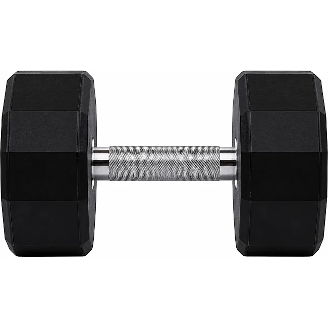 Гантель профессиональная с полиуретановым покрытием HAMMER STRENGHT TA-9215-37_5 (Черный)
