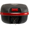 Центральный кофр задний для мотоцикла пластиковый Top Case JUHAO M-938 1шт 39x36x28см (Черный-красный)