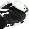 Перчатки для бокса кожа TWINS TRIBAL BO-9952 (Белый-черный)