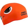 Двухсторонняя шапочка для плавания силиконовая для взрослых MADWAVE Reverse Angry M055434 (Красный-черный)