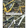 Органайзер на раму для інструментів Peaty's HoldFast Trail Tool Wrap, Nightrider Black