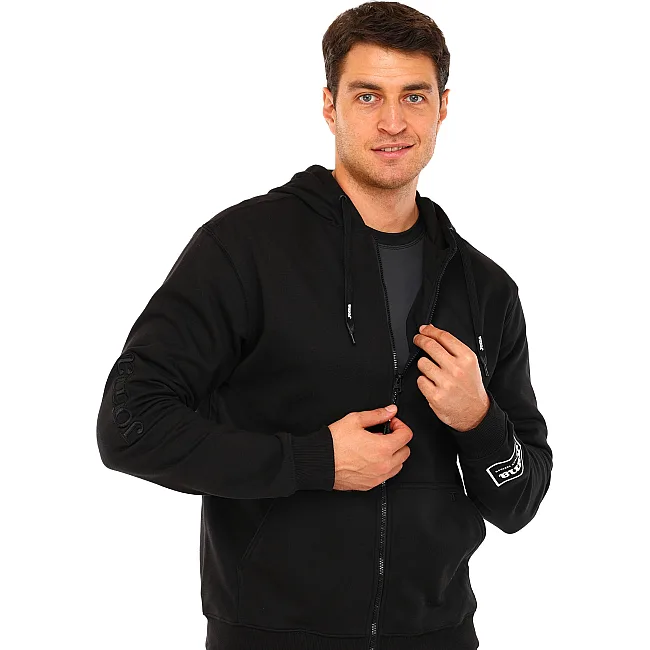 Спортивна кофта
 на блискавці з капюшоном JOMA

 URBAN STREET 104110-100 (Чорний)