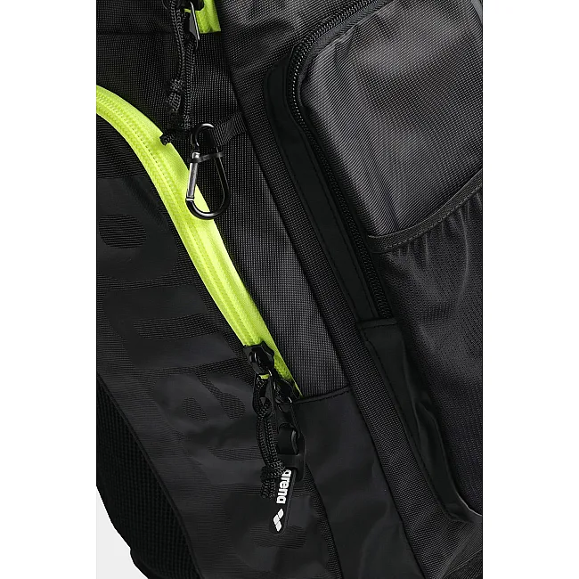 Спортивний рюкзак Arena SPIKY III 45L чорний, жовтий 50,8x28x35,6 см