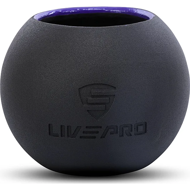 Гиря-колокол чугунная окрашенная BALL BELL LiveUp LP8047-13LB вес 6кг