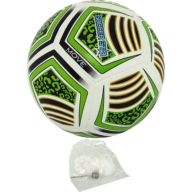 Футбольний м'яч
 HIBRED SOCCER STAR FB-5463 №5 PU (Білий-зелений)