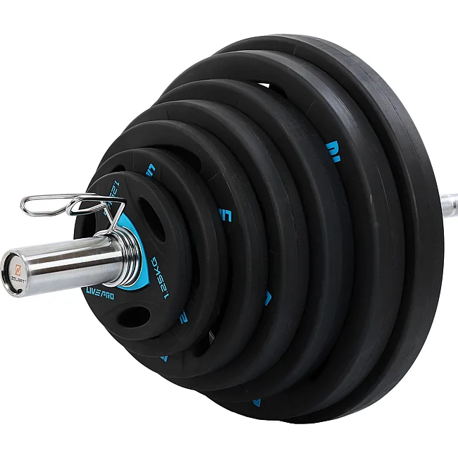 Блин для штанги полиуретановый
 LiveUp LP8020-20 ø51мм 20кг
