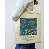 Экошопер BookOpt ВК4063 MONET «Водяные лилии» бежевый