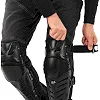 Мотонаколенники FOX MS-7047 RAPTOR 2шт (Черный)