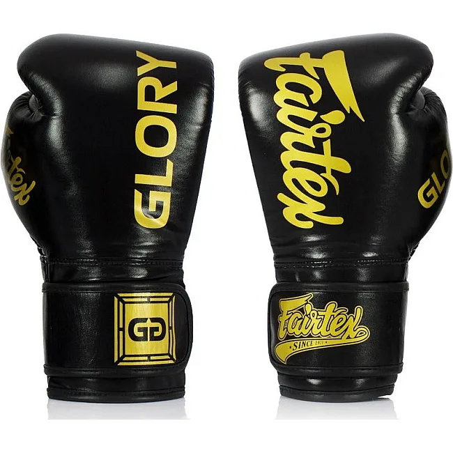 Боксерские перчатки Fairtex BGVG1 Black (бинты в комплекте)