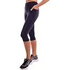 Лосины леггинсы спортивные женские короткие (3/4) LINGO

 LD-L3012 (Серый)
