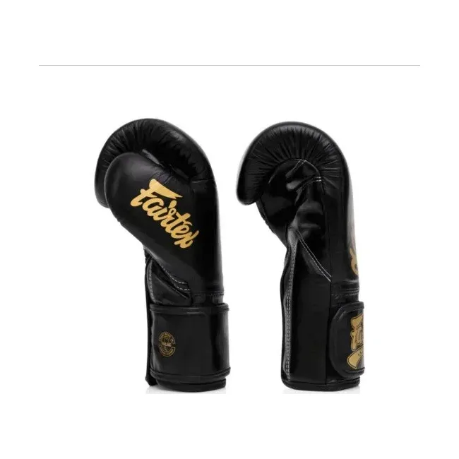 Боксерские перчатки Fairtex BGVG1 Black (бинты в комплекте)