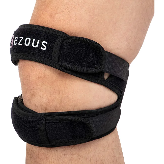 Пателлярный бандаж
 PATELLA KNEE STRAP EZOUS A-09 1шт (Черный)