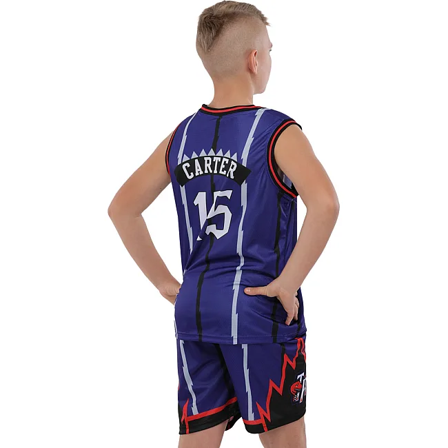 Детская баскетбольная форма
 NBA клуб Raptors 15 BA-9828


-красный (Фиолетовый)